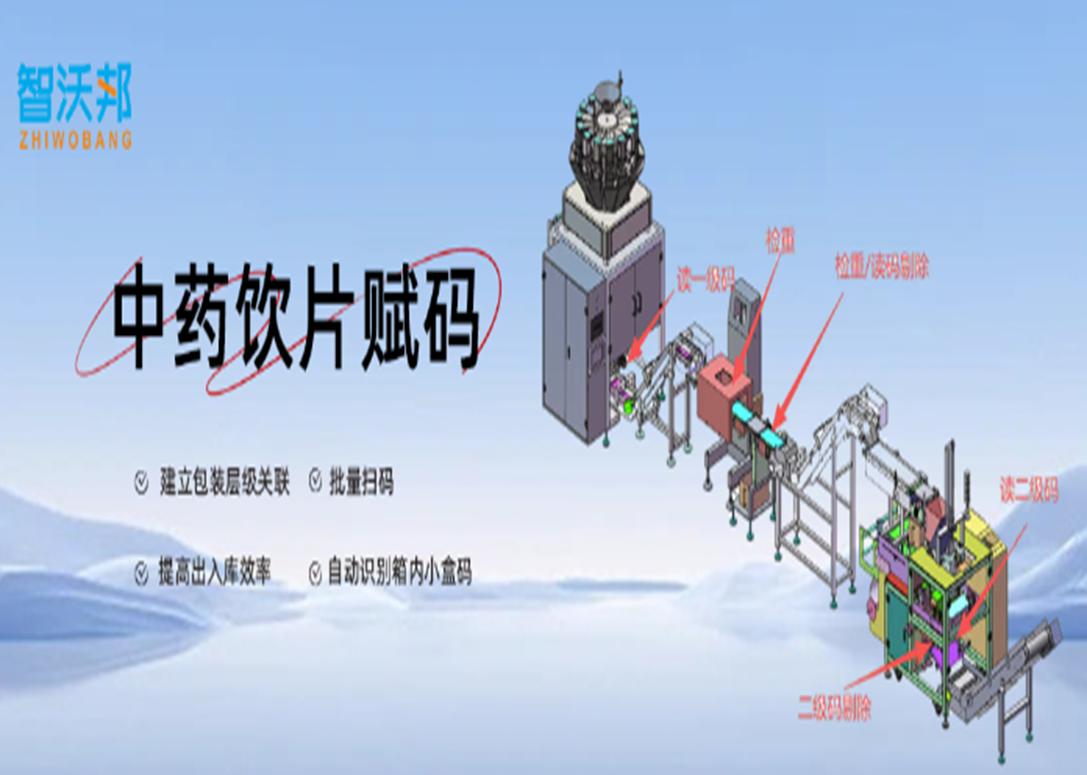 中 药饮片工厂产线升级：如何适配专属赋码生产线方案